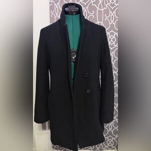 Old Navy Women's Elegant Black Pea Coat